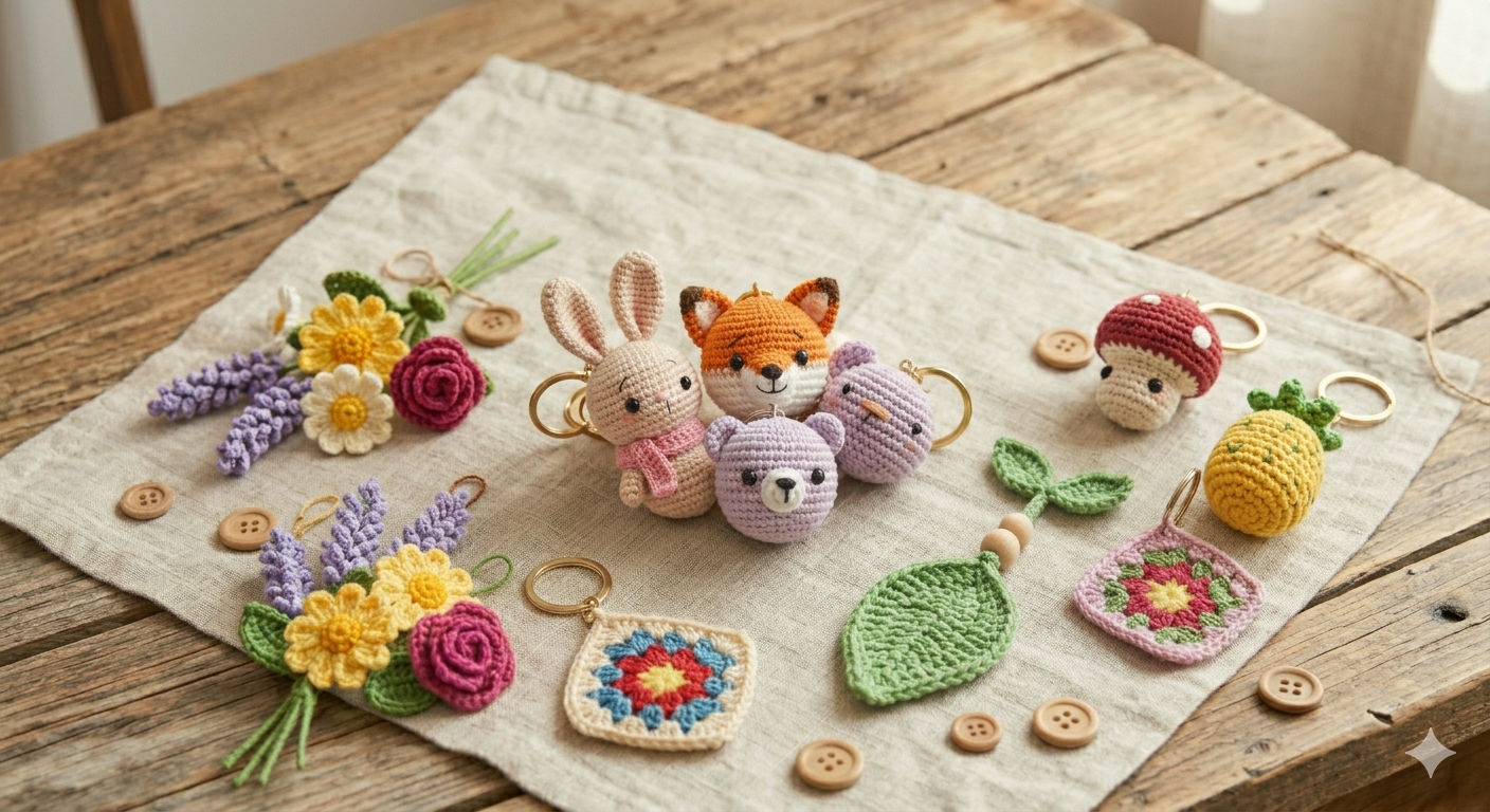 Crochet Keychain